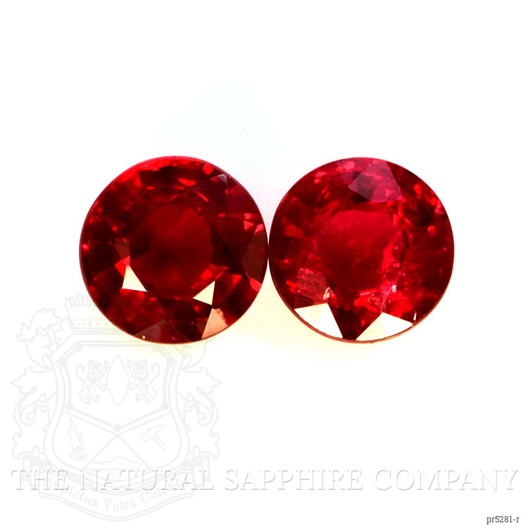 1.40 Ct.Tw. Ruby Pair from Tanzania
