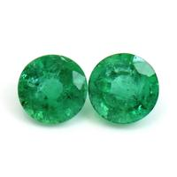 1.04 Ct.Tw.Total Carat Weight Emerald Pair from Zambia Video
