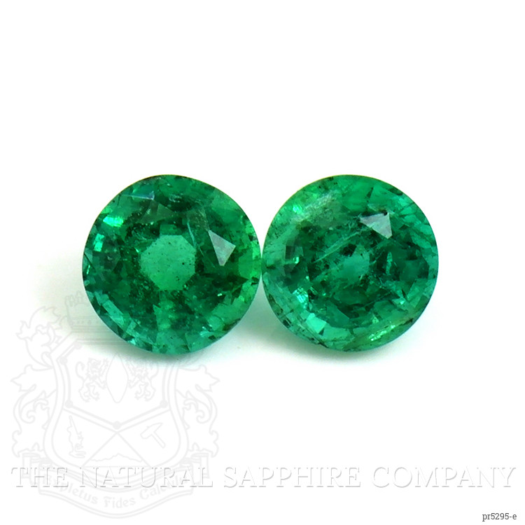 1.48 Ct.Tw. Emerald Pair from Zambia