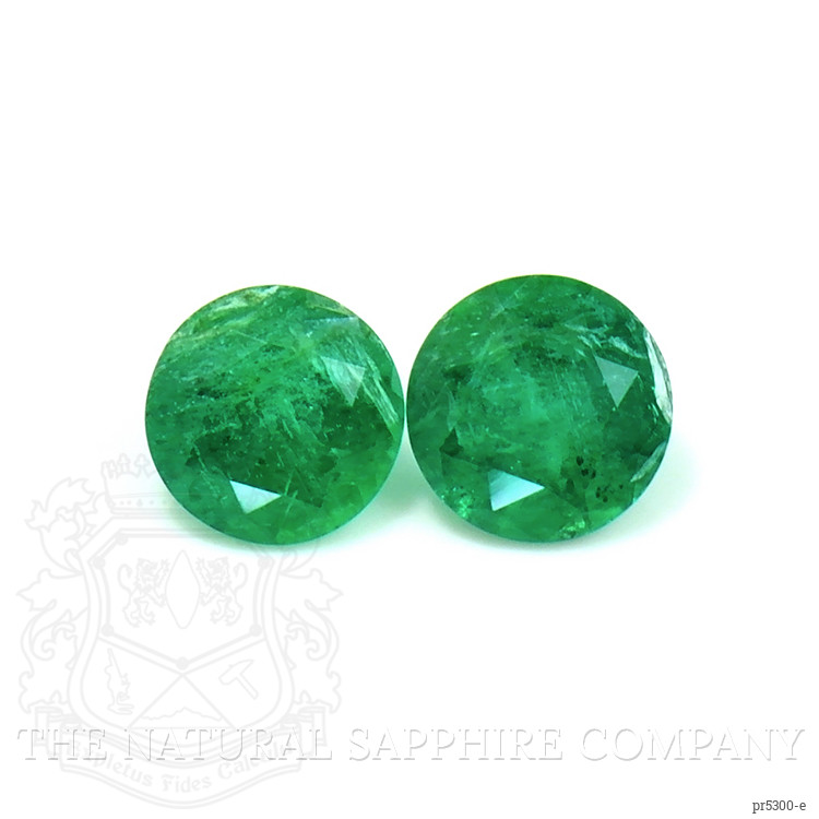 1.05 Ct.Tw. Emerald Pair from Zambia