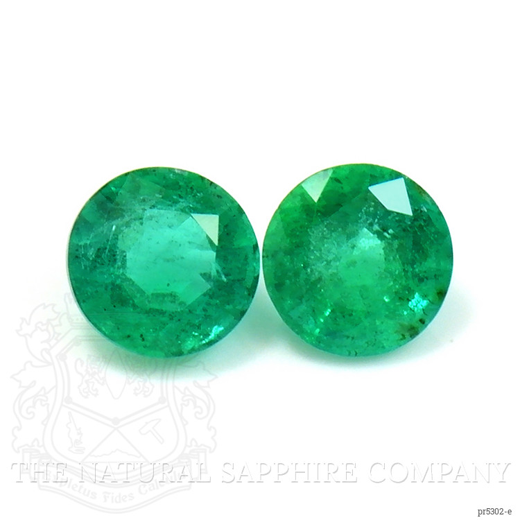 1.23 Ct.Tw. Emerald Pair from Zambia
