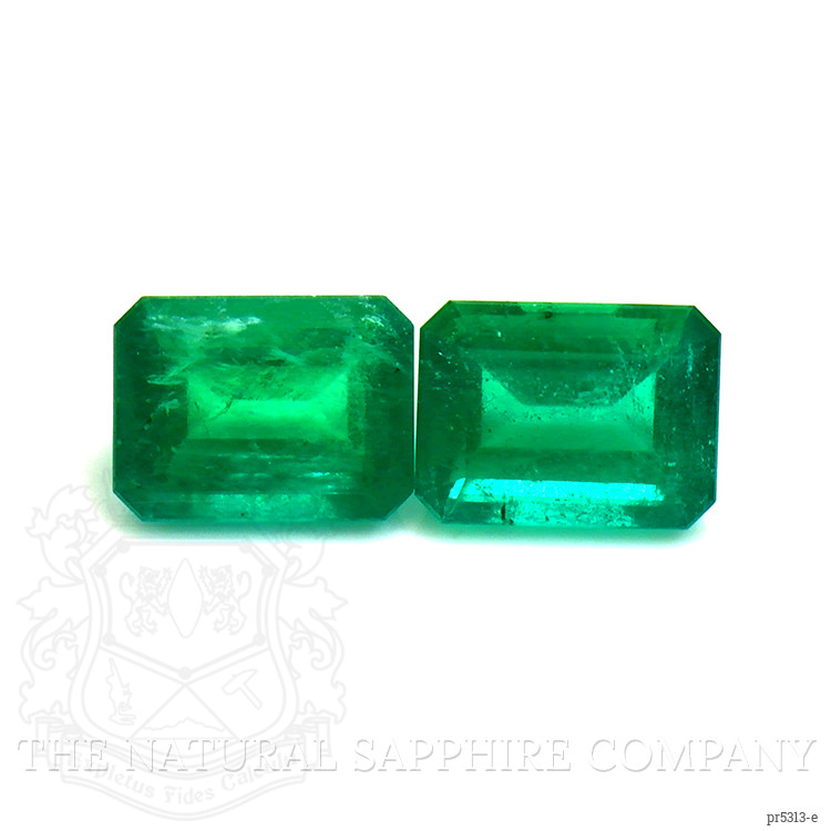 2.99 Ct.Tw. Emerald Pair from Zambia