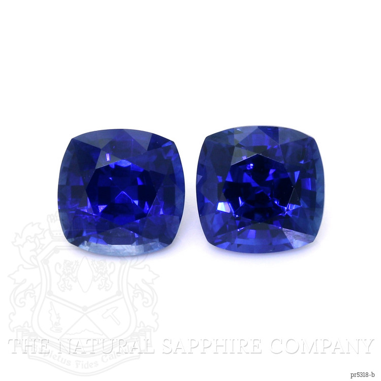 2.99 Ct.Tw. Blue Sapphire Pair from Ceylon (Sri Lanka)