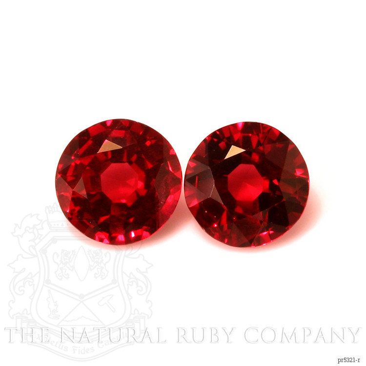 1.05 Ct.Tw. Ruby Pair from Mozambique