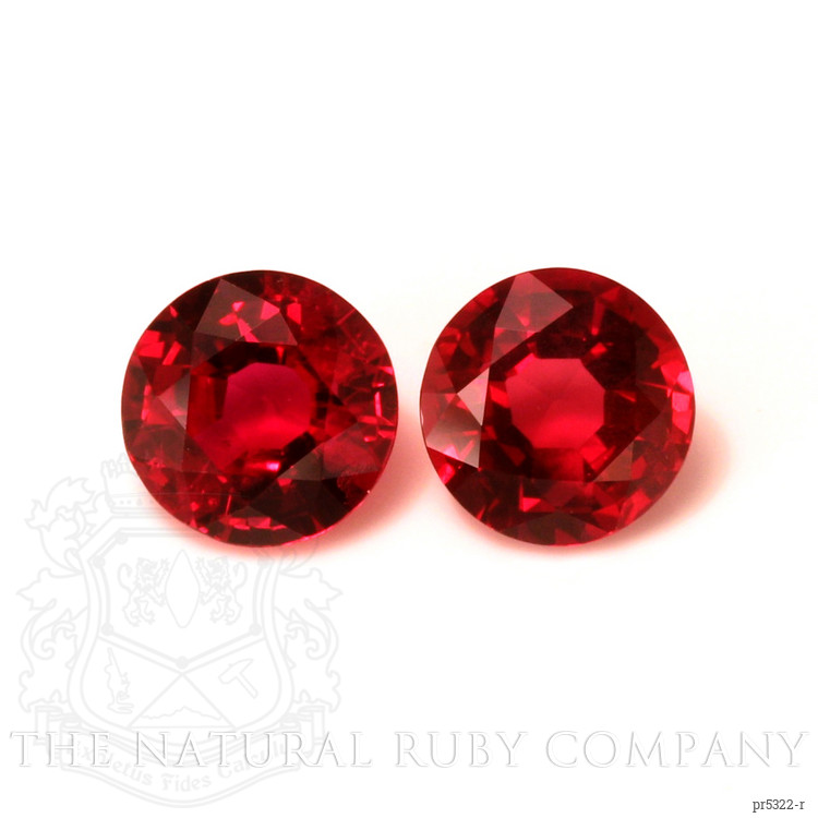 1.02 Ct.Tw. Ruby Pair from Mozambique