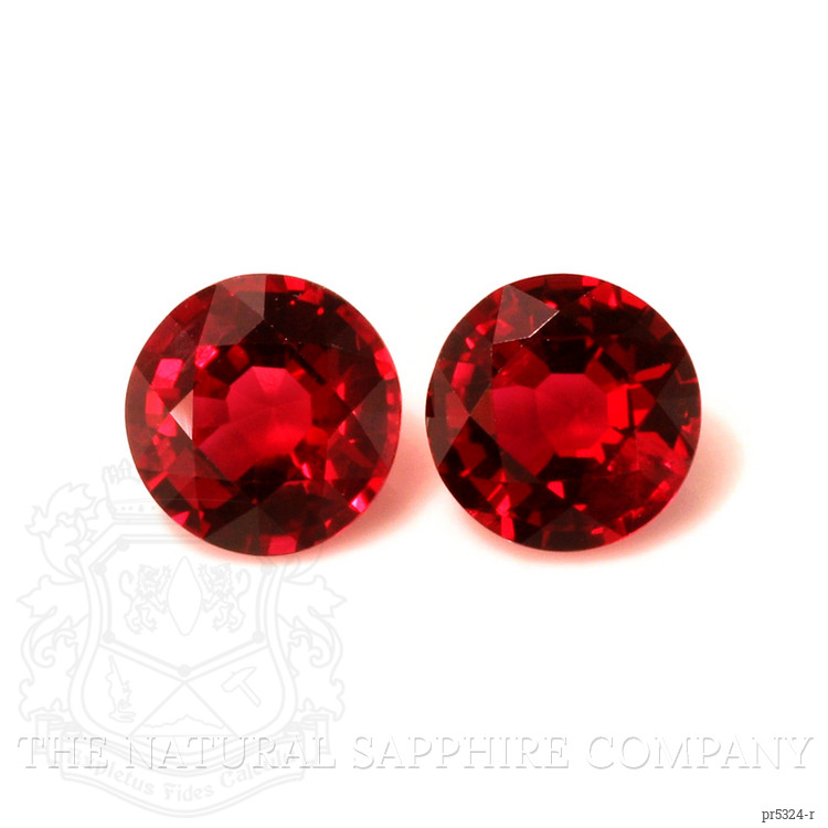 1.01 Ct.Tw. Ruby Pair from Mozambique