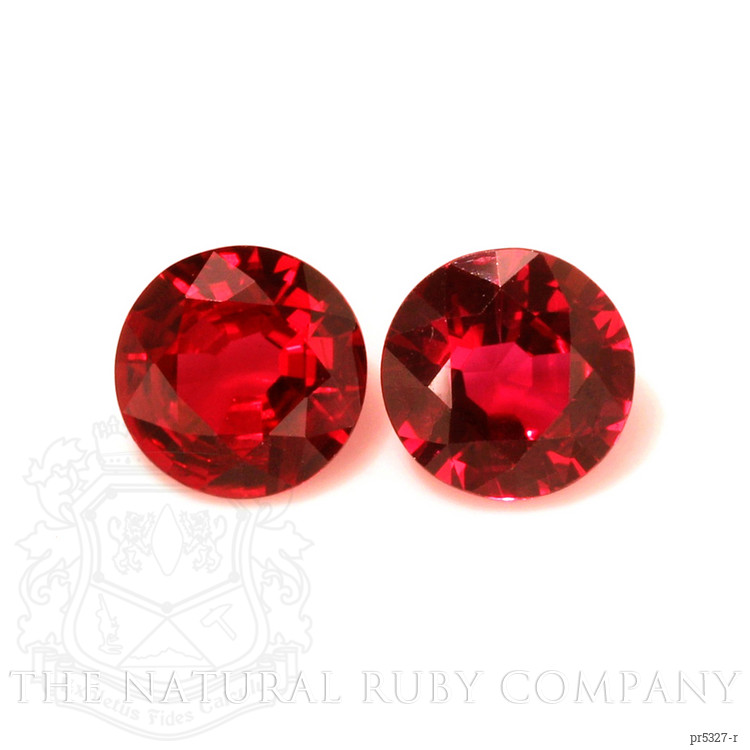 1.24 Ct.Tw. Ruby Pair from Mozambique