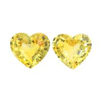 4.71&nbsp;Ct.Tw.Total Carat Weight Yellow Sapphire Pair from Ceylon (Sri Lanka) Video