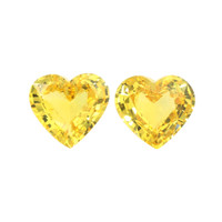 4.01&nbsp;Ct.Tw.Total Carat Weight Yellow Sapphire Pair from Ceylon (Sri Lanka) Video