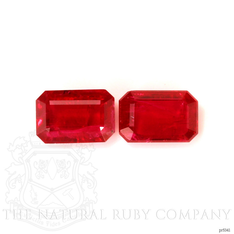 1.54 Ct.Tw. Ruby Pair from Mozambique