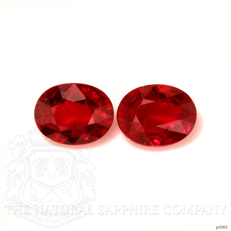 4.70 Ct.Tw. Ruby Pair from Mozambique