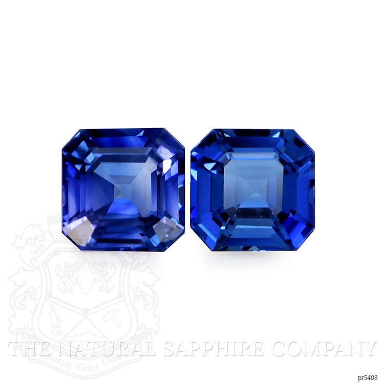 0.75 Ct.Tw. Blue Sapphire Pair from Ceylon (Sri Lanka)