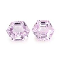 0.56&nbsp;Ct.Tw.Total Carat Weight Pink Sapphire Pair from Ceylon (Sri Lanka) Video
