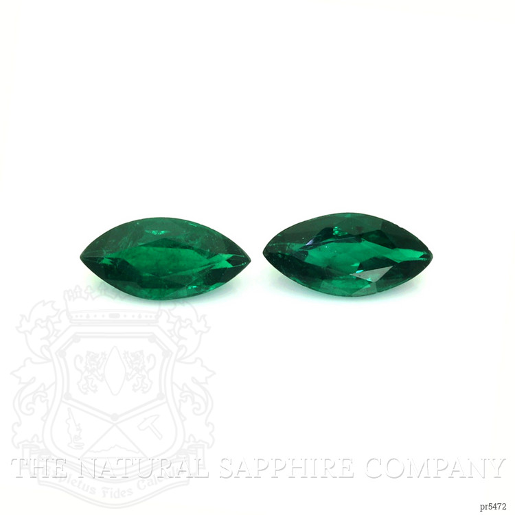 1.33 Ct.Tw. Emerald Pair from Zambia