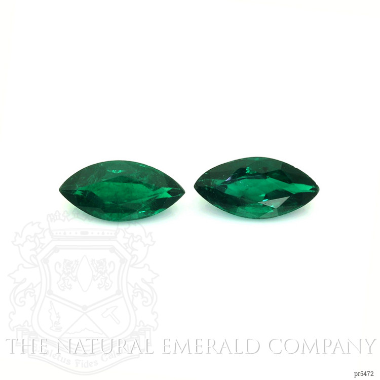 1.33 Ct.Tw. Emerald Pair from Zambia