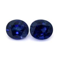 1.81&nbsp;Ct.Tw.Total Carat Weight Blue Sapphire Pair from Ceylon (Sri Lanka) Video