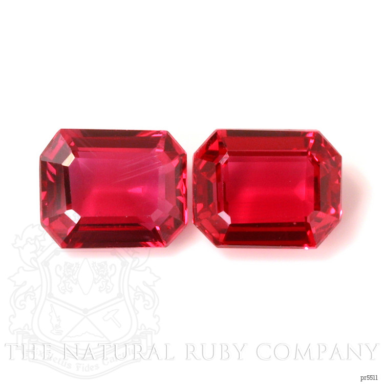2.14 Ct.Tw. Ruby Pair from Mozambique