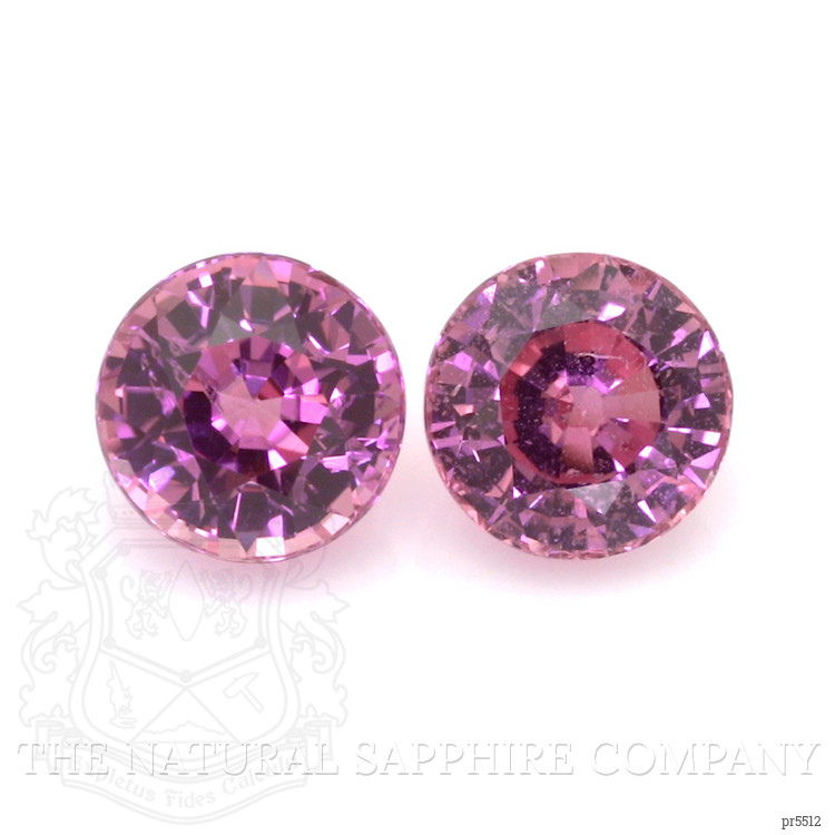 1.88 Ct.Tw. Pink Sapphire Pair from Ceylon (Sri Lanka)