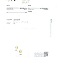 4.33&nbsp;Ct.Tw.Total Carat Weight Yellow Sapphire Pair from Ceylon (Sri Lanka) Scan Report