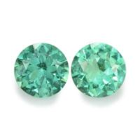 0.86 Ct.Tw.Total Carat Weight Emerald Pair from Zambia Video