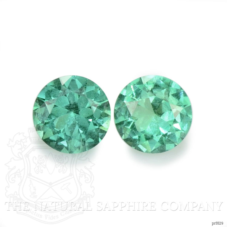 0.86 Ct.Tw. Emerald Pair from Zambia