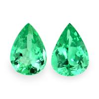7.16 Ct.Tw.Total Carat Weight Emerald Pair from Colombia Video