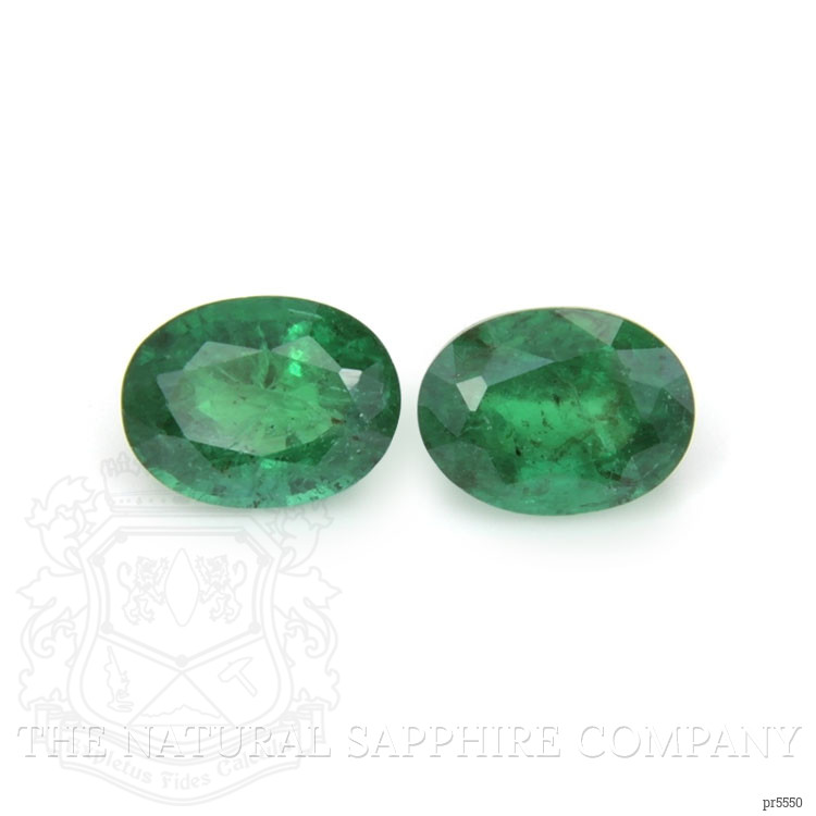 2.69 Ct.Tw. Emerald Pair from Zambia