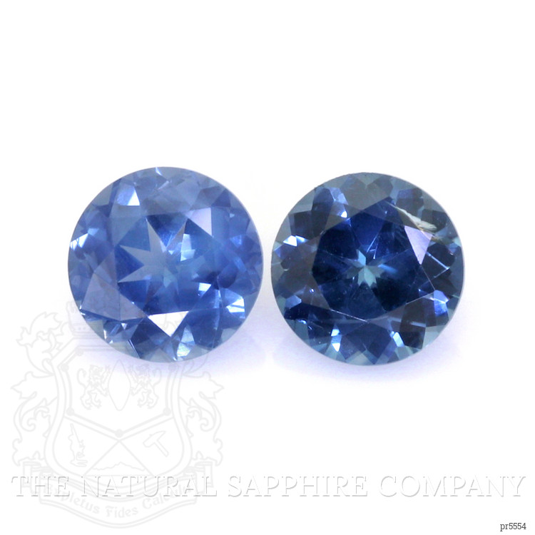 1.13 Ct.Tw. Blue Sapphire Pair from Ceylon (Sri Lanka)