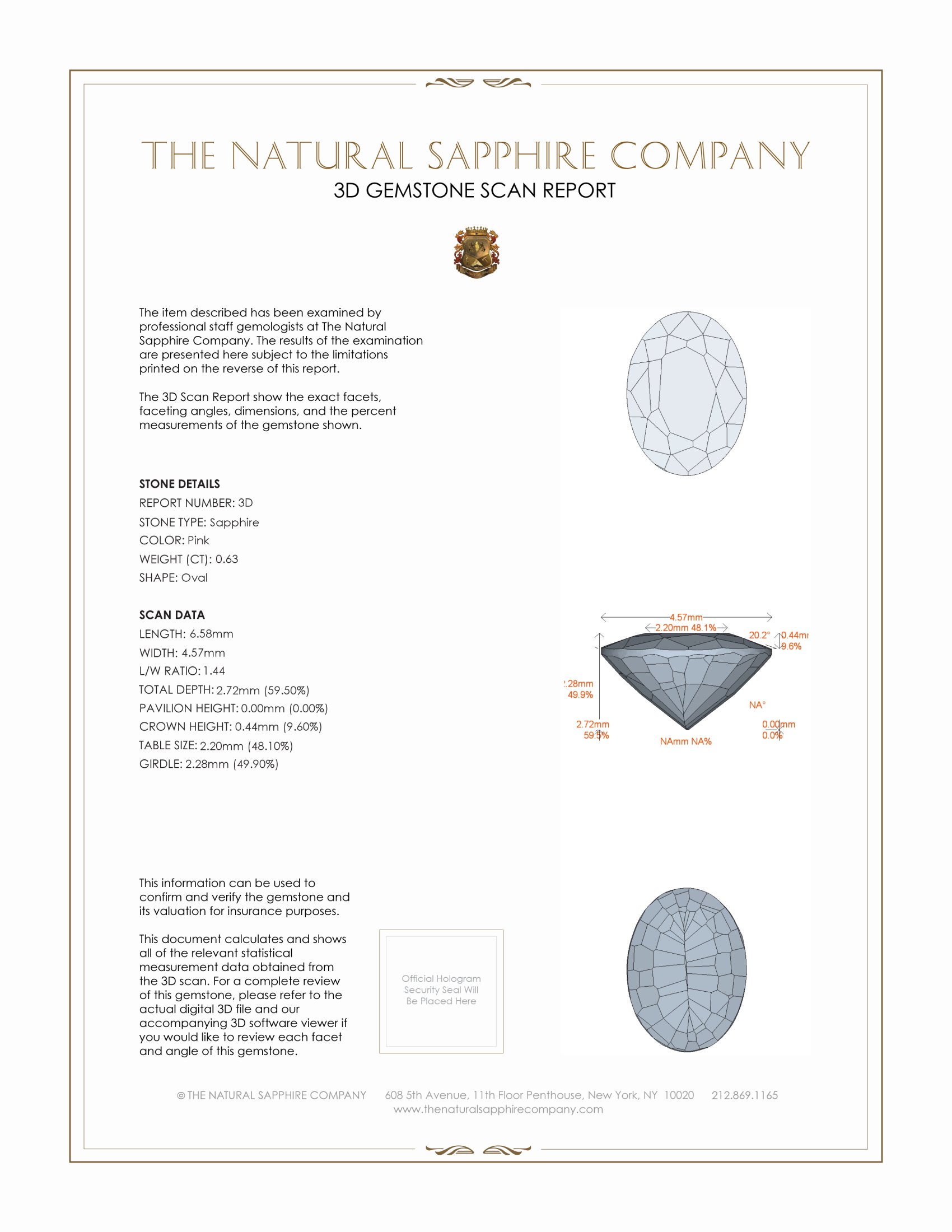 1.27 Ct.Tw. Pink Sapphire Pair from Ceylon (Sri Lanka)