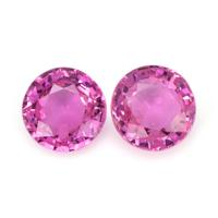 2.17&nbsp;Ct.Tw.Total Carat Weight Pink Sapphire Pair from Ceylon (Sri Lanka) Video
