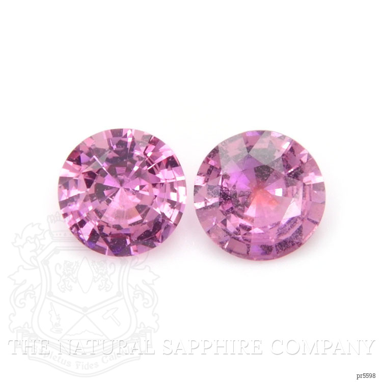1.51 Ct.Tw. Pink Sapphire Pair from Ceylon (Sri Lanka)