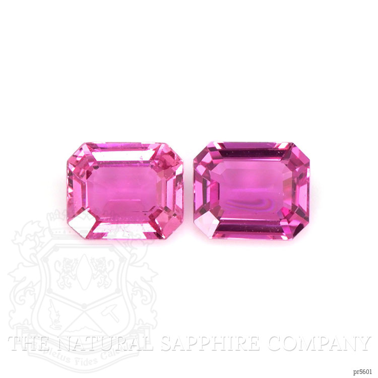 1.82 Ct.Tw. Pink Sapphire Pair from Ceylon (Sri Lanka)