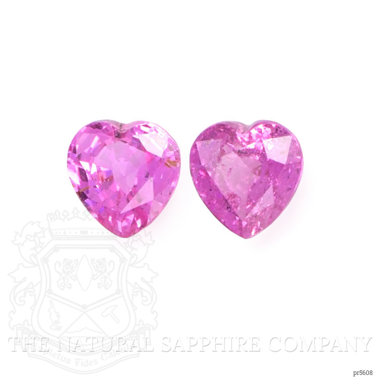 1.96 Ct.Tw. Pink Sapphire Pair from Ceylon (Sri Lanka)