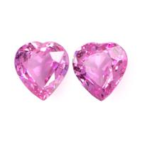 1.91&nbsp;Ct.Tw.Total Carat Weight Pink Sapphire Pair from Ceylon (Sri Lanka) Video