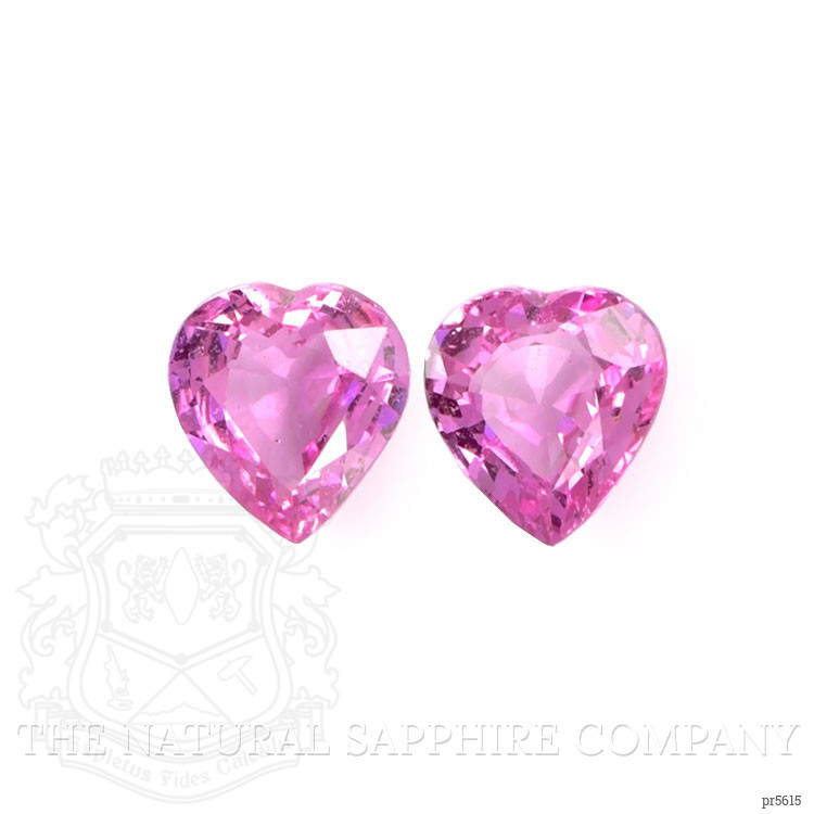1.91 Ct.Tw. Pink Sapphire Pair from Ceylon (Sri Lanka)