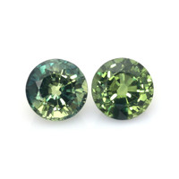2.36 Ct.Tw.Total Carat Weight Sapphire Pair from Madagascar Video