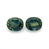 2.97 Ct.Tw.Total Carat Weight Sapphire Pair from Madagascar Video