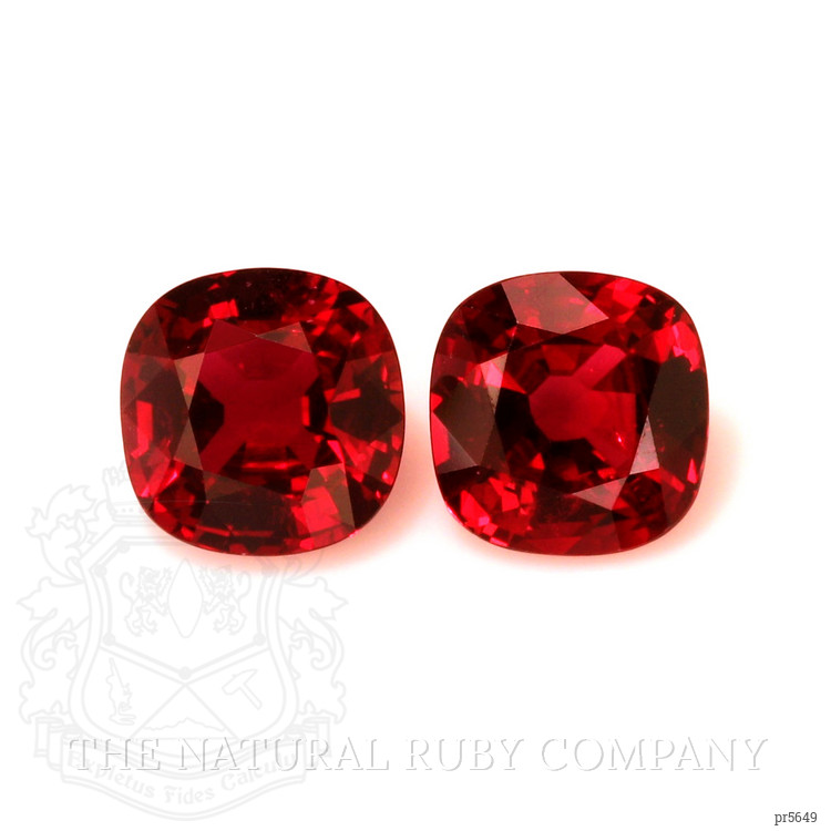 2.44 Ct.Tw. Ruby Pair from Mozambique