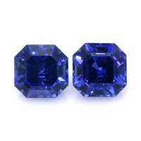 1.75&nbsp;Ct.Tw.Total Carat Weight Blue Sapphire Pair from Ceylon (Sri Lanka) Video
