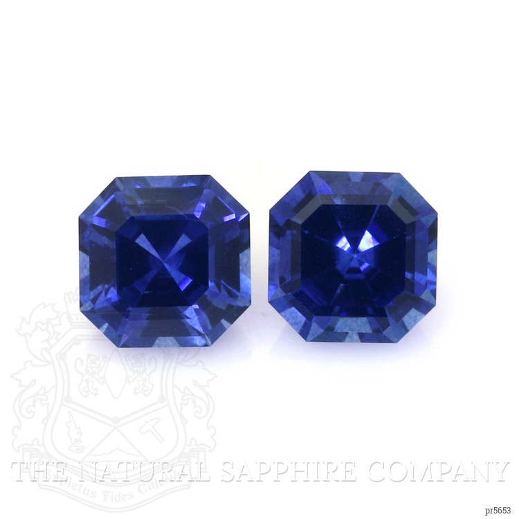 1.39 Ct.Tw. Blue Sapphire Pair from Ceylon (Sri Lanka)