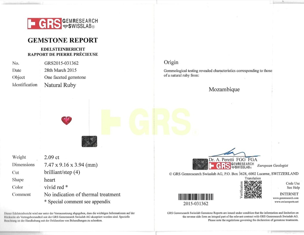 4.20 Ct.Tw. Ruby Pair from Mozambique