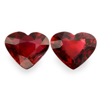 4.20 Ct.Tw.Total Carat Weight Ruby Pair from Mozambique Video