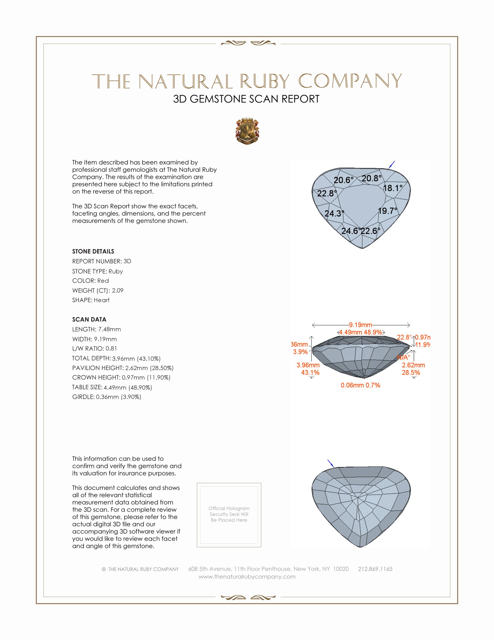 4.20 Ct.Tw. Ruby Pair from Mozambique