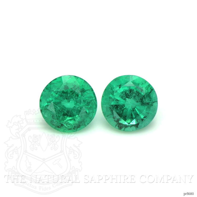 1.66 Ct.Tw. Emerald Pair from Zambia