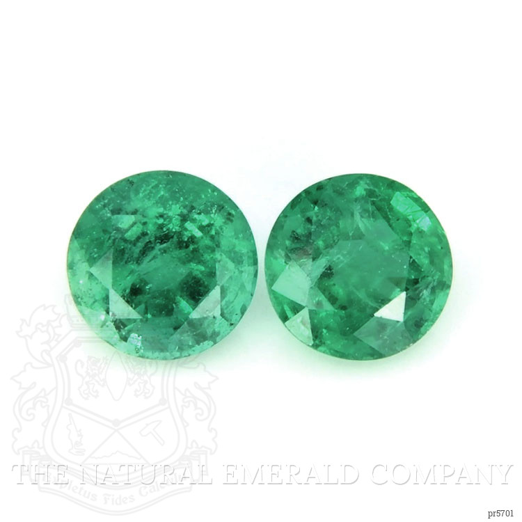 2.68 Ct.Tw. Emerald Pair from Zambia