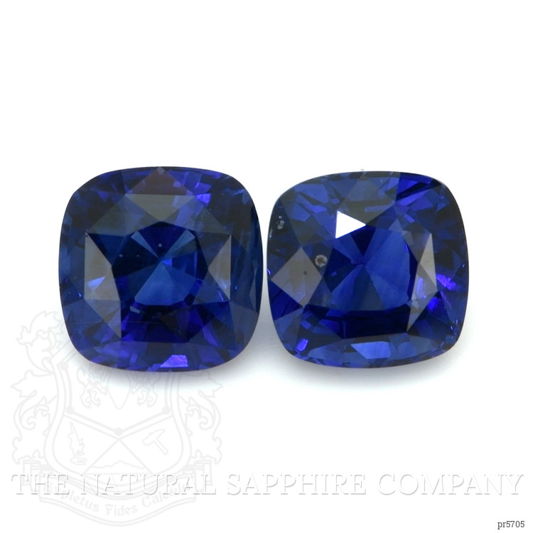 3.00 Ct.Tw. Blue Sapphire Pair from Ceylon (Sri Lanka)