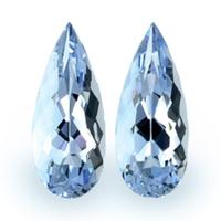 5.80&nbsp;Ct.Tw.Total Carat Weight Aquamarine Pair from Brazil Video