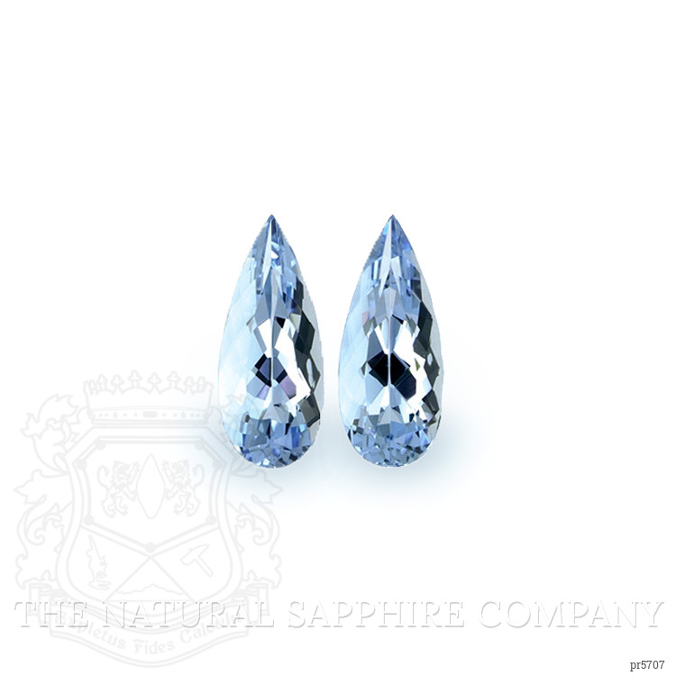 5.80 Ct.Tw. Aquamarine Pair from Brazil