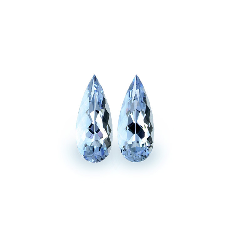 5.80 Ct.Tw. Aquamarine Pair from Brazil