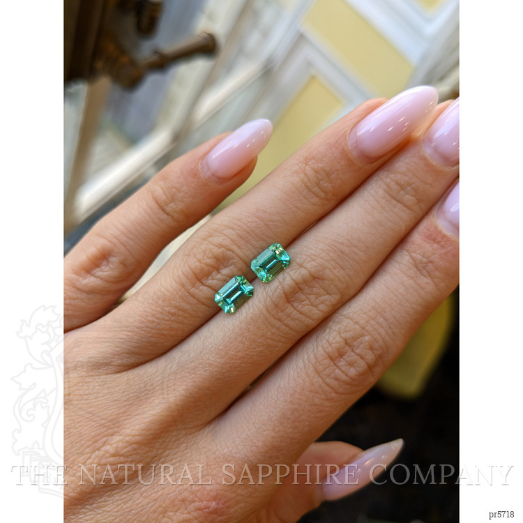 1.86 Ct.Tw. Emerald Pair from Brazil